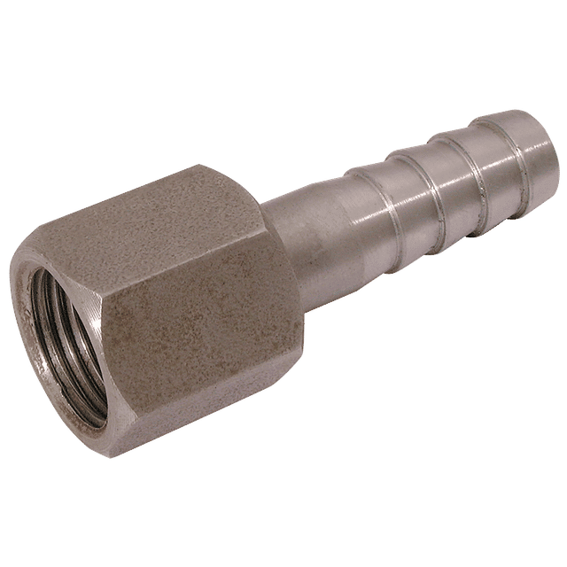 FT Pro 1.1/4" BSPP Female Nut and Tail C Mild Steel