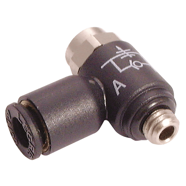 Parker Legris 6MM X M5X0.8 Compact Exhaust Version