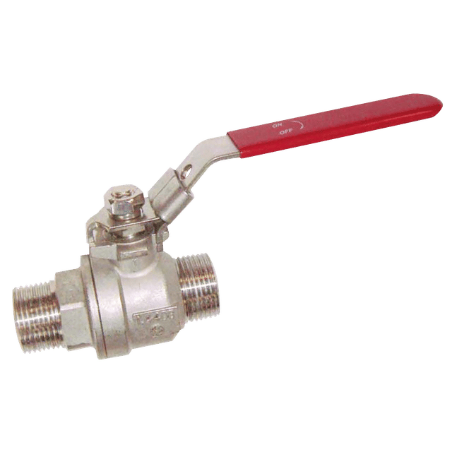 FT Pro 1" BSP SS 2PC Ball Valve M X M