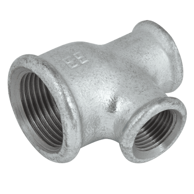 EE 1X1/2X1/2 Unequal Tee 90 Galvanised