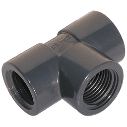 Comer 2" BSP Female Equal Tee PVC