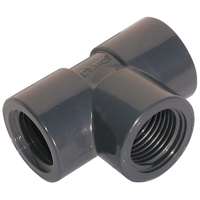 Comer 1/2" BSP Female Equal Tee PVC