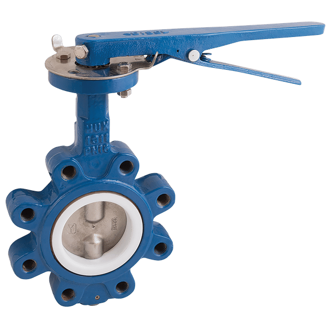 FT Pro 4" PN16 Lug BFLY Valve Ss/Ss/NBR SS LVR