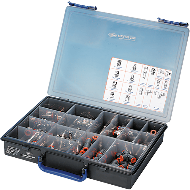 Metal Work Assorted 6MM Push-In Fittings Kit