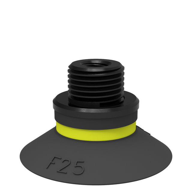 Piab Suction cup F25 Chloroprene G1/8" male/M5 female