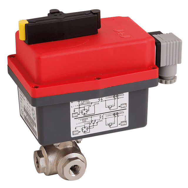 J+J 1/4" BSP Brass 3WL BV F/W J2L10 Low Voltage Actuator
