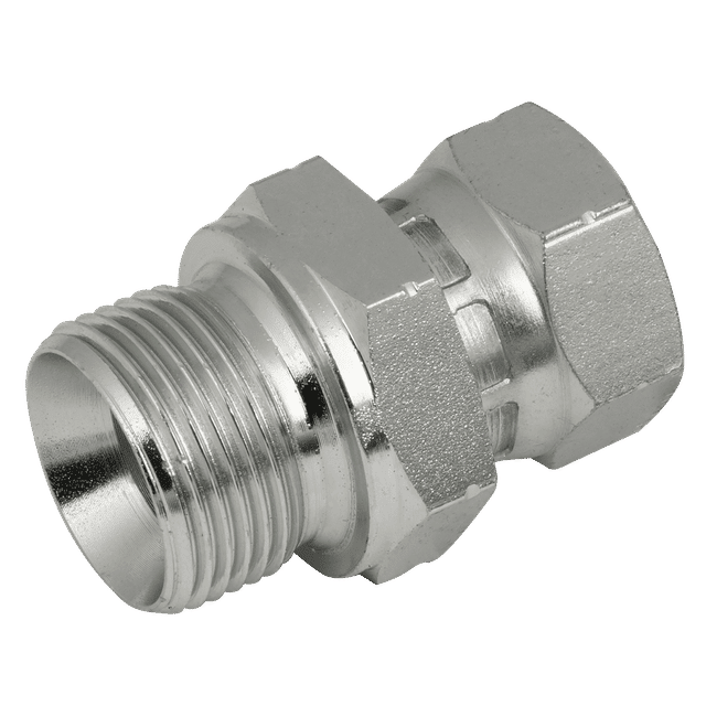 Brennan 1/4" BSPP Male X M14X1.5MM Female Steel