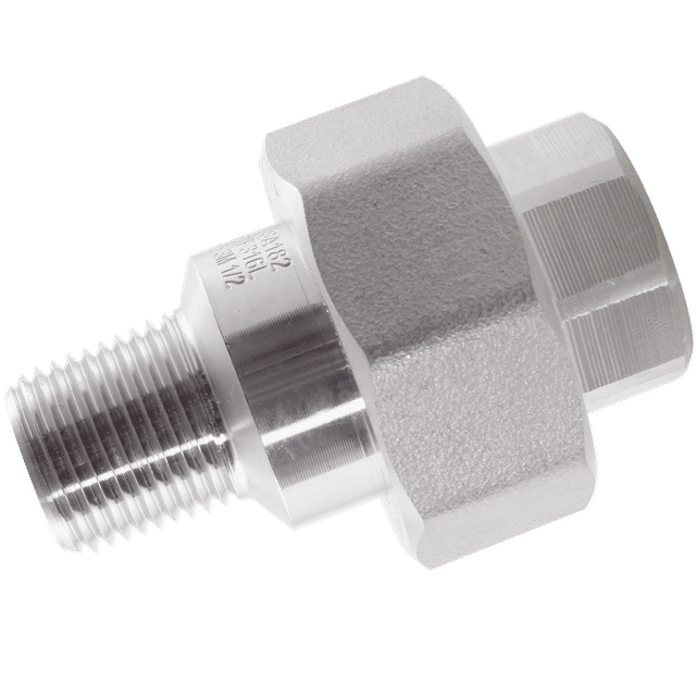 FT Pro 1/2" NPT Male/Female Cone Seat Union 3K 316/L
