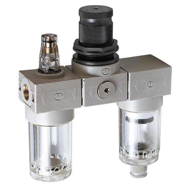 Metal Work F+R+L Unit 20 Micron 0-8 Bar G1/8"