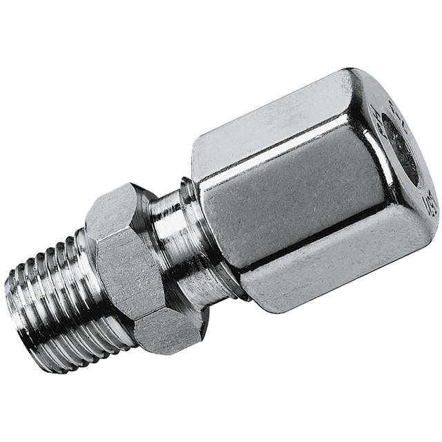 Danfoss Waltech 12MM OD X 3/8" BSPP Male Stud SS (S)