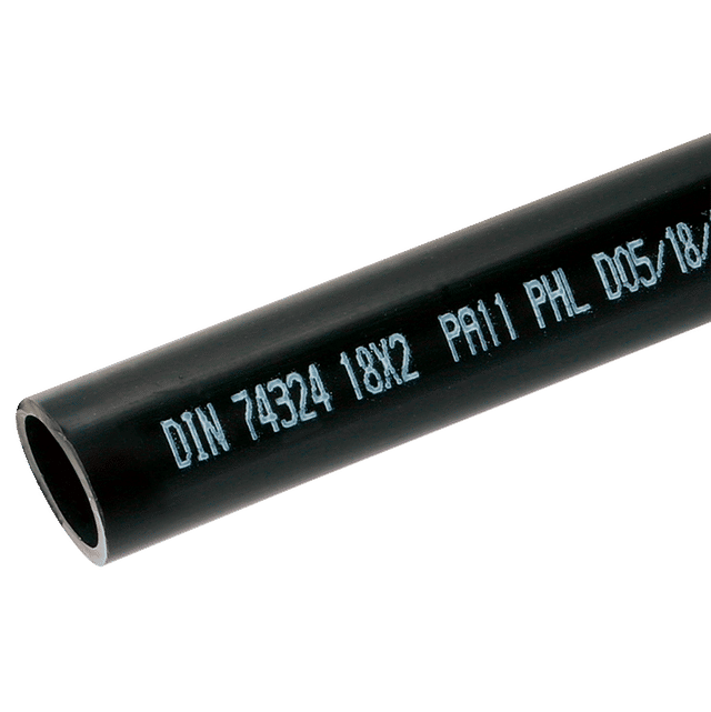 FT Pro 12MM OD 9MM ID D Black Airbrake Tubing 30M