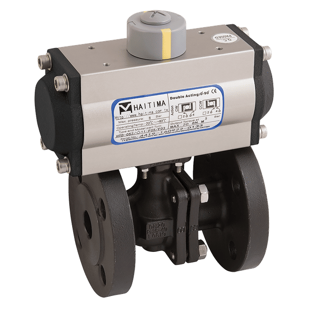 Haitima 2" PN16/40 Cs FSAS Full Bore Ball Valve F/W HAIT DA Actuator