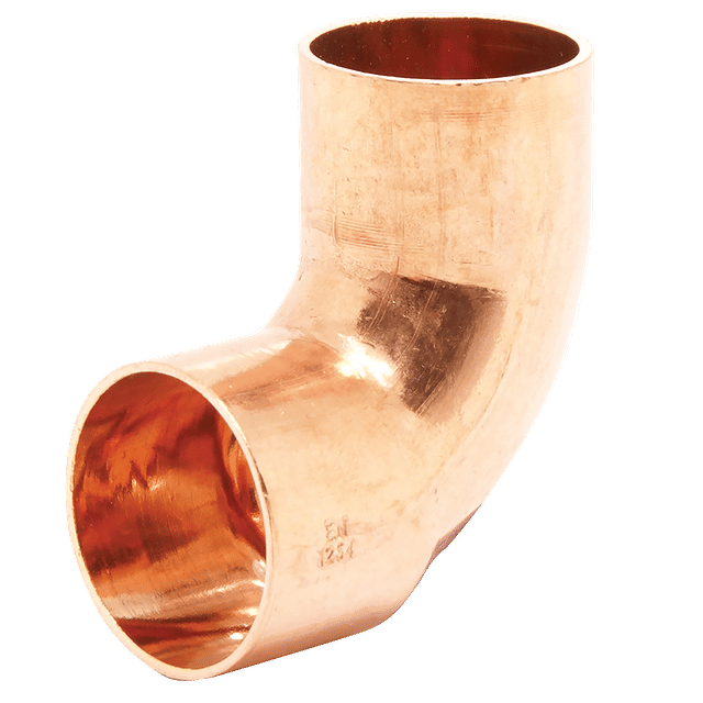 15MM End Feed 90 Steel Elbow