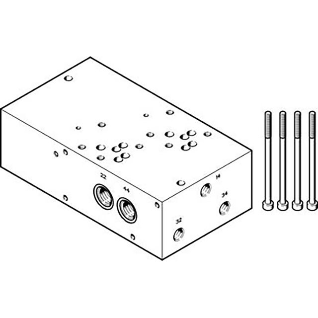 Festo VABP-S1-1V1G-G14-2 Sub-Base