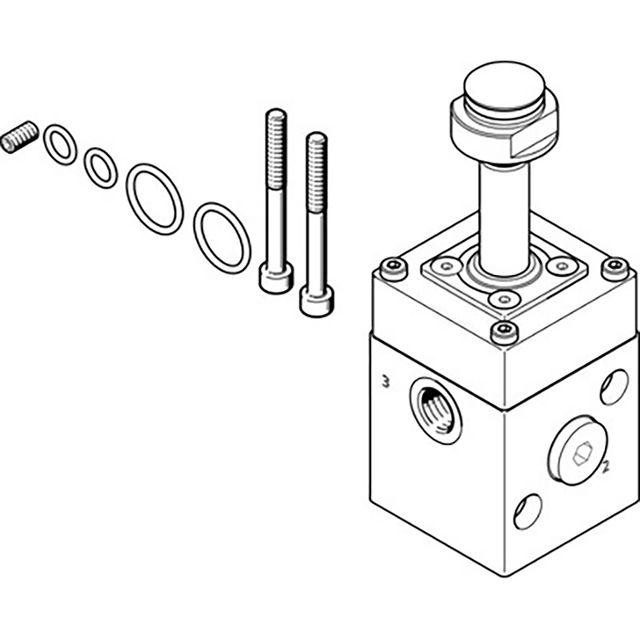 Festo VOFC-LT-M32C-MC-FGP14-F19 Valve
