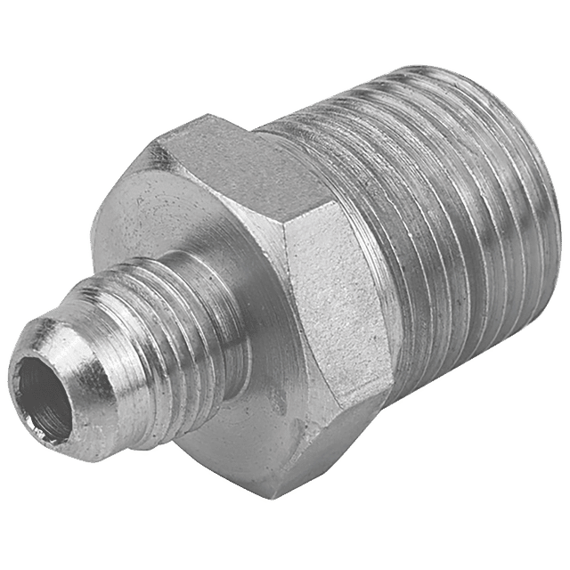 Burnett & Hillman 3/8" NPTF X 9/16" JIC Male/Male