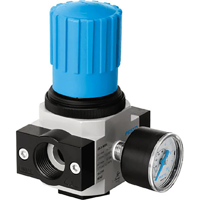 Festo 1/4" Regulator c/w Return Exhaust