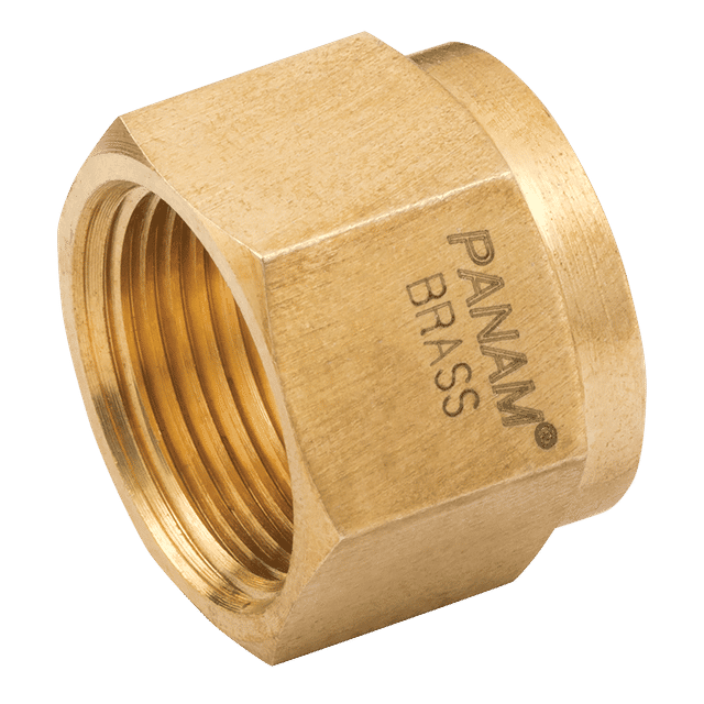 PANAM Nut 12 OD Brass