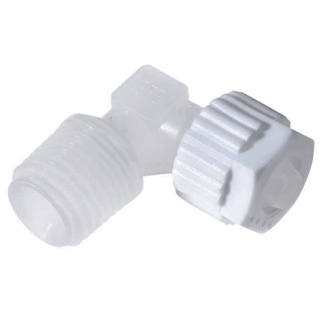 Tefen Male Elbow 6 X 1/8 PVDF