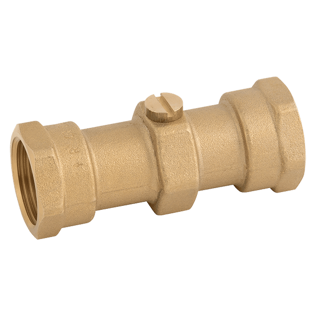 FT Pro 11/2" Brass WRAS DBLE Check Valve Screw BSP