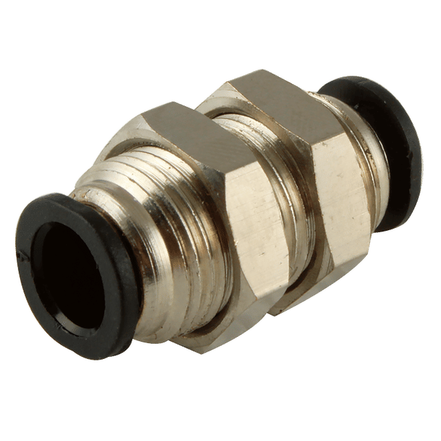 FT Pro 1/4" Micro Straight Bulkhead