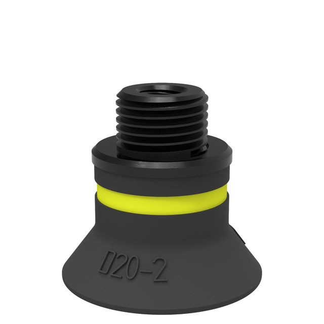 Piab Suction cup D20-2 Chloroprene G1/8" male/M5 female