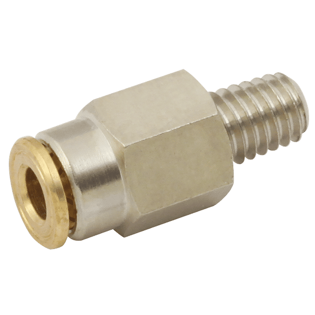 FT Pro 4MM X M10 X 1 Straight. Push-In Brass Lubricator System