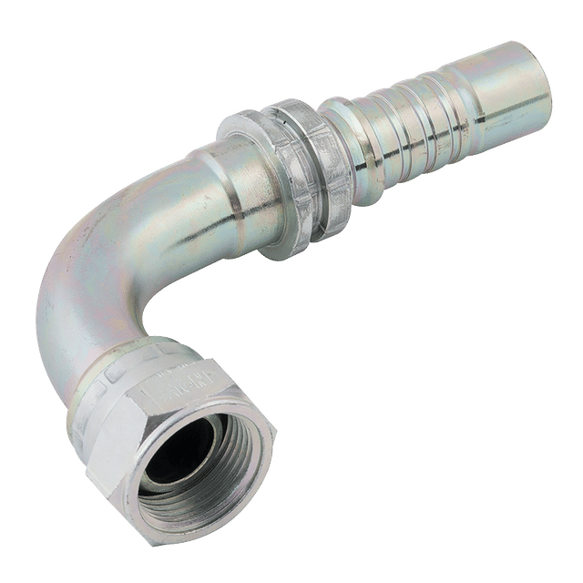 Danfoss Aeroquip 1.1/4" BSP Female Spiral 4-6W Skive Fitting BFB 90° Elbow