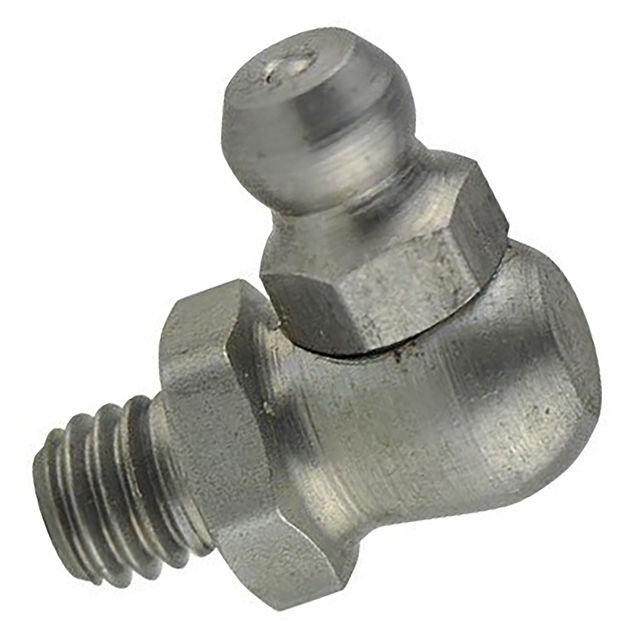 FT Pro 1/4" UNF 90° Elbow Grease Nipple - SS