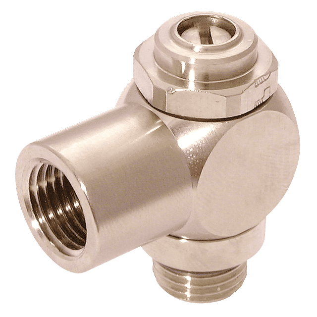 Parker Legris 1/4 Exhaust - with Threaded Fitting