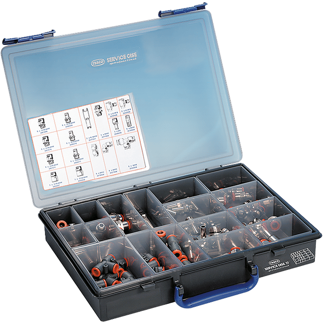 Metal Work Assorted 8MM Push-In Fittings Kit