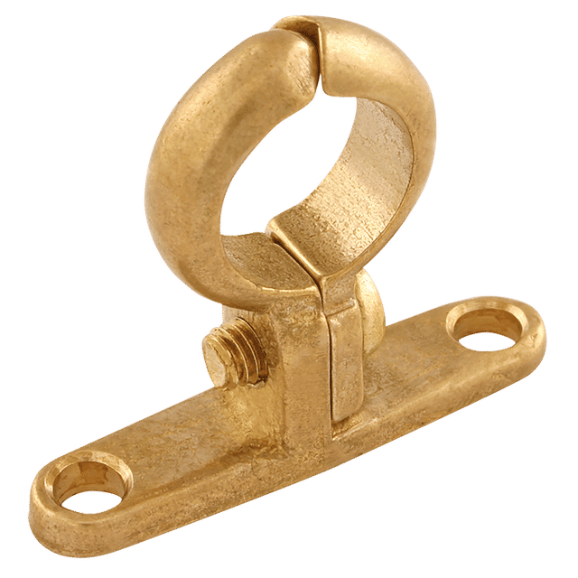 FT Pro 22MM OD Pipe Clip Wall Mount Brass