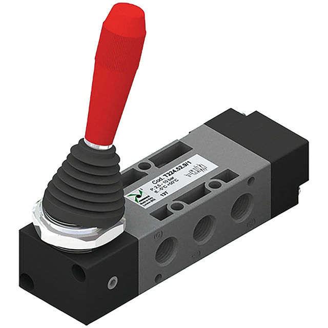 Pneumax 1/4" BSPP Female Lever Valve