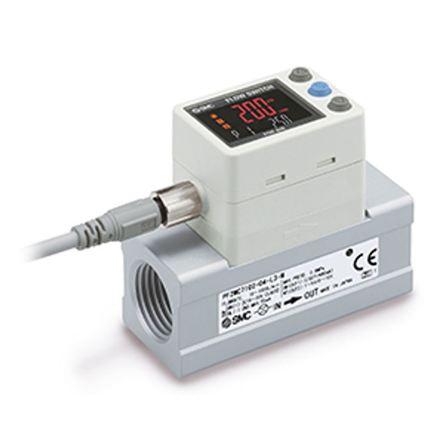 SMC Digital Flow Switch With Io Link