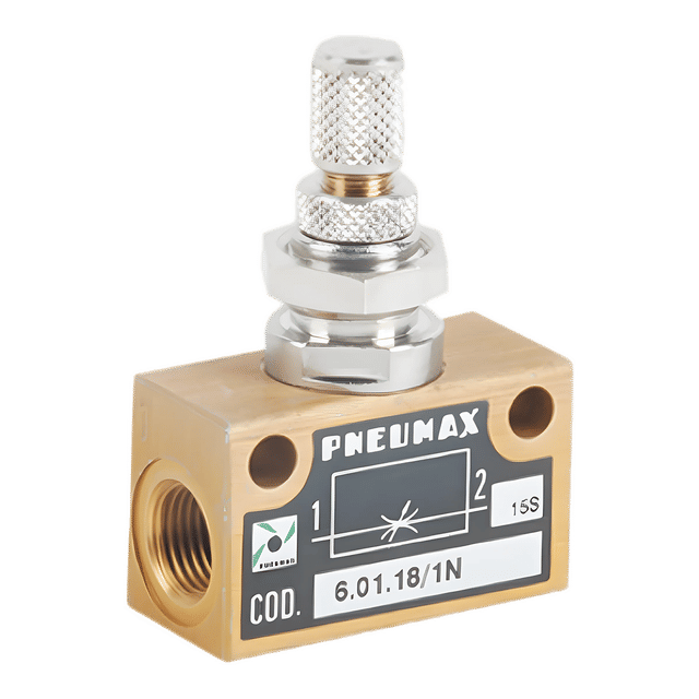 Pneumax 1/8" BSPP Flow Control Valve