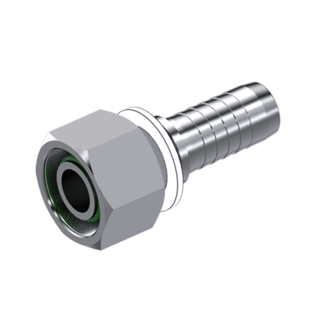16S Female Swivel with O'RINGX1/2" Hose Tail