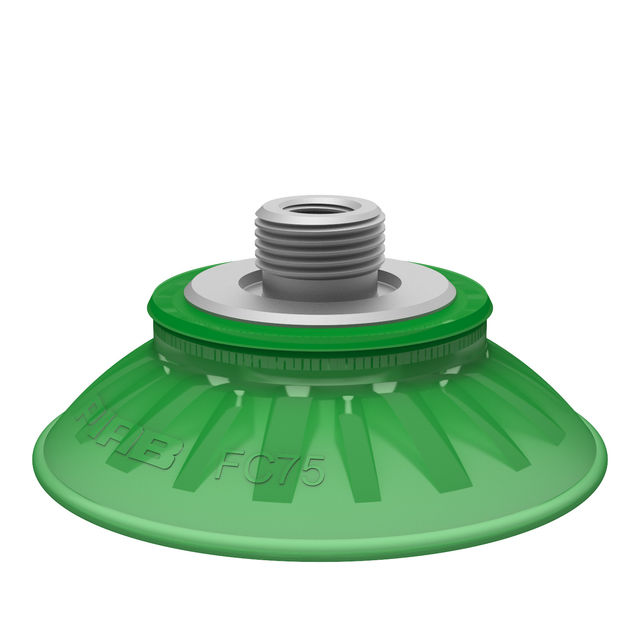 Piab Suction cup FC75P Polyurethane 60 G3/8" male - 1/8" NPSF female