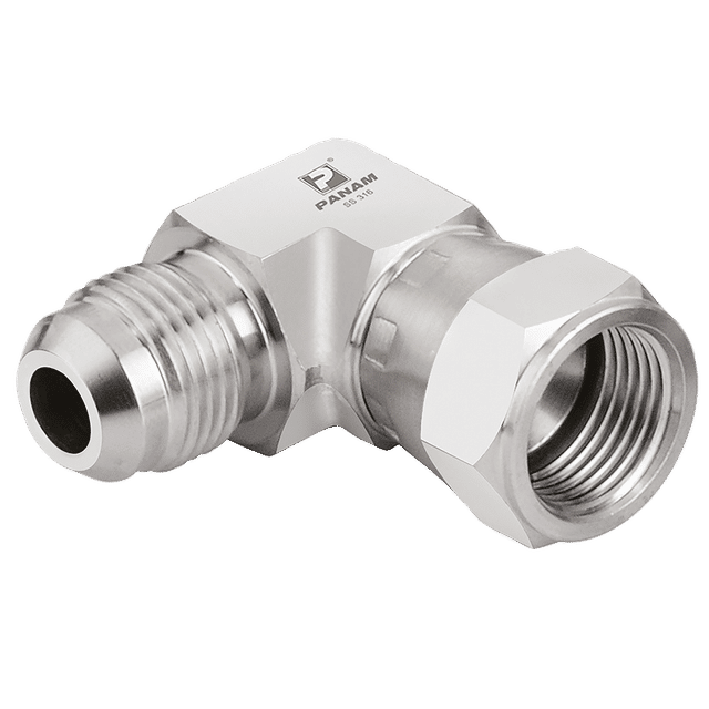 PANAM 1/2"-20 UNF X 1/2"-20 UNF Elbow