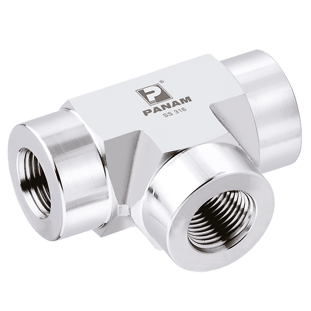 PANAM 1/2" NPT Tee
