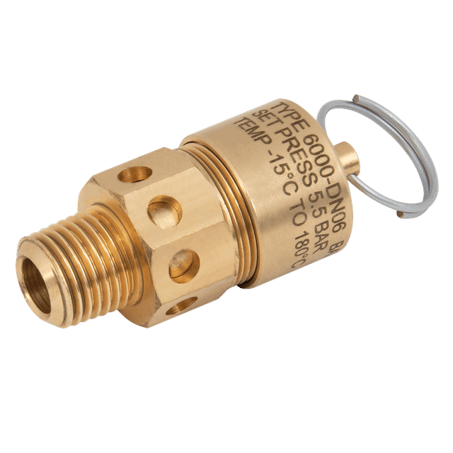 FT Pro 1/4" BSPT 6000 Relief Valve 11.0 Bar Set