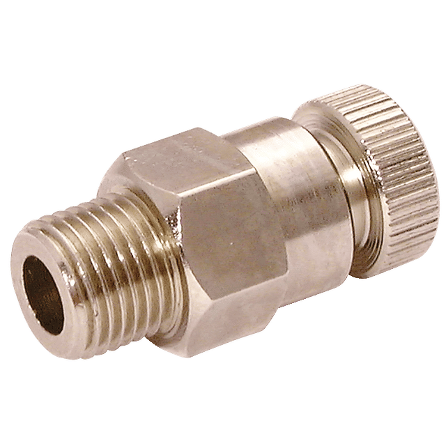 FT Pro 1/8" BSP Parallel Male, Bleeder Valve
