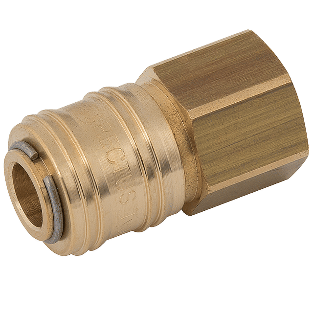 Parker Rectus 1/4" BSPP Female Coupling