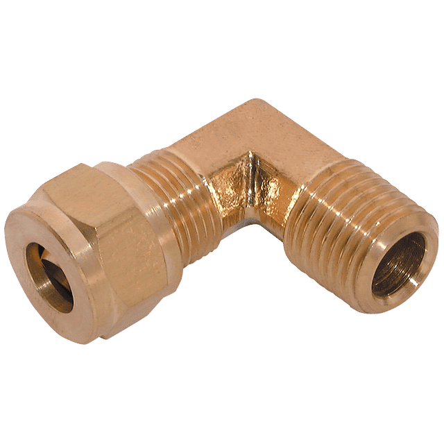 FT Pro 1/4" BSPT Male X 3/8" OD Male Stud Elbow