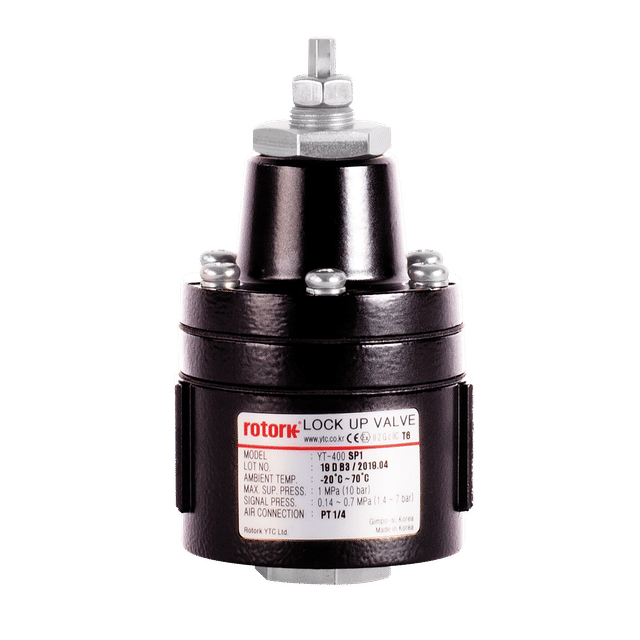 YTC Rotork YT-400SN1 Lockup Valve S/RTN NPT