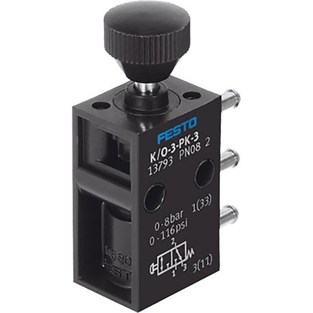 Festo K/O-3-Pk-3 PUSHBUTT. Valve