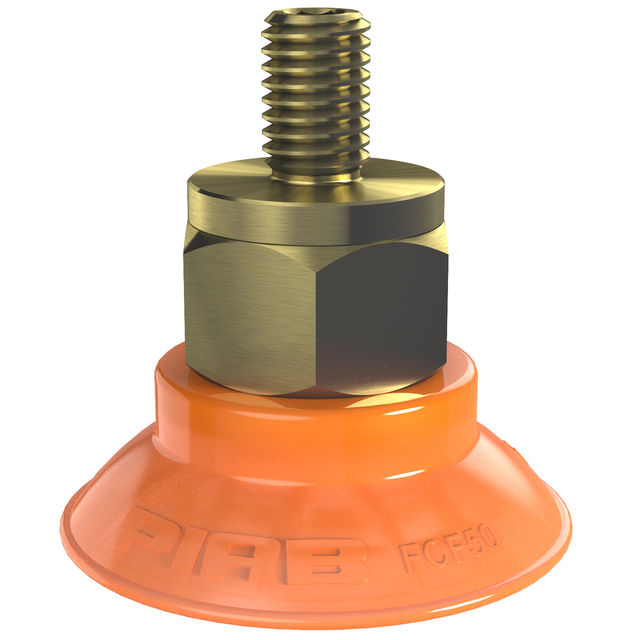 Piab Suction cup FCF50P Polyurethane 55/60 M10x1.5 male