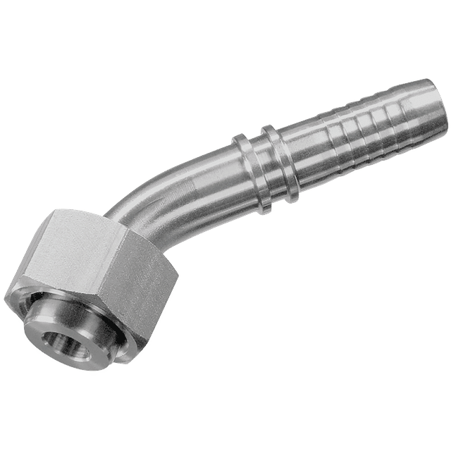 PH Industrie 1.7/16" ORFS Female X Swept Hose Tail 3/4" Hose ID