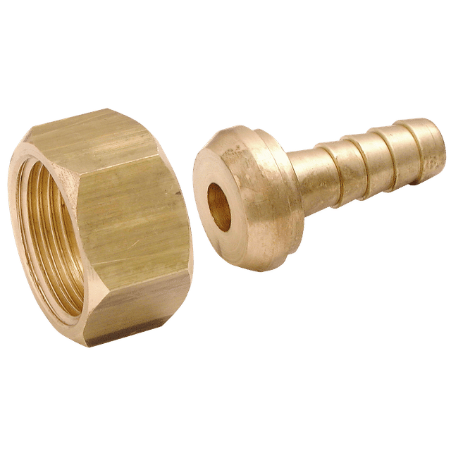 FT Pro 1.1/2" BSPP Female Straight Swivel Hose Tails, Brass