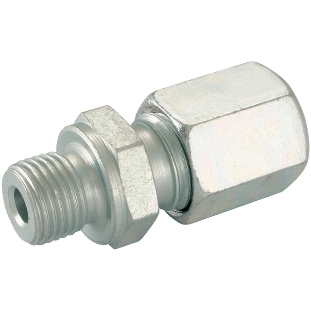 Danfoss Waltech 10MM OD X 1/4" BSPP Male Stud Steel (S)
