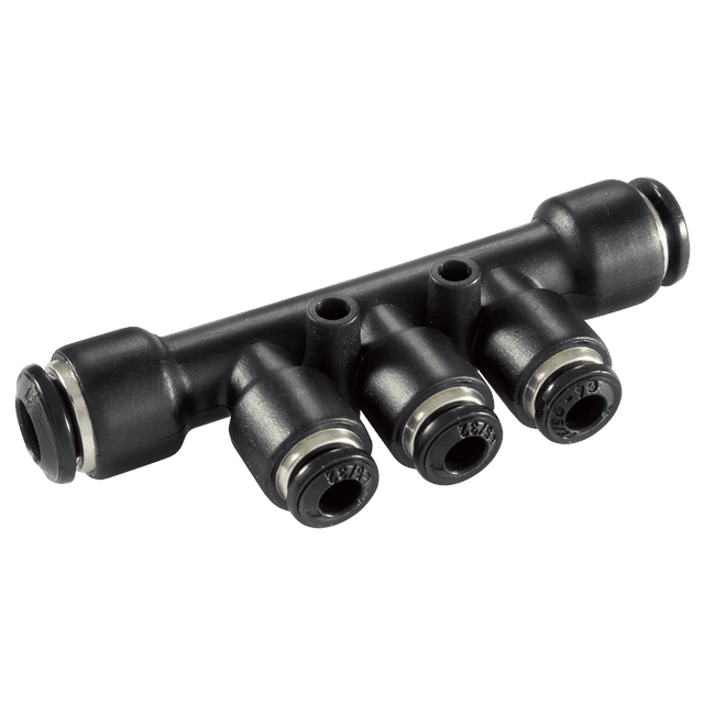 Aignep 8MM OD X 4MM OD Reducing Tube X Tube Manifold
